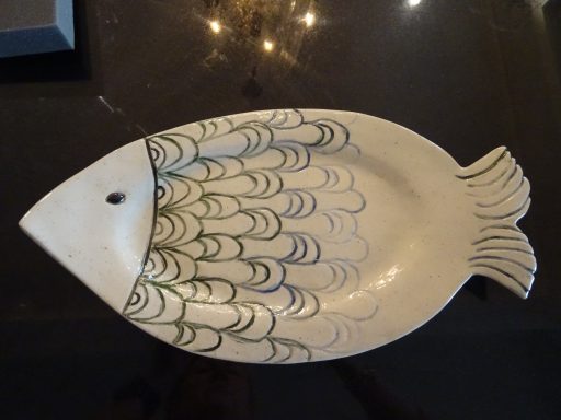 Serveringsfat Fisk 1:1 Serverings fat "Fisk"