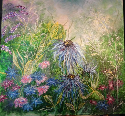 Blommor tagna ur fantasin