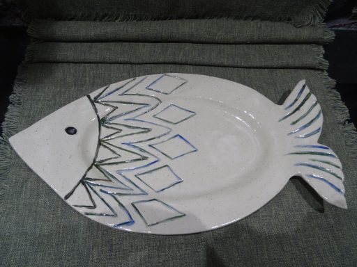 Serveringsfat -Fisk 2 Serverings fat "Fisk"